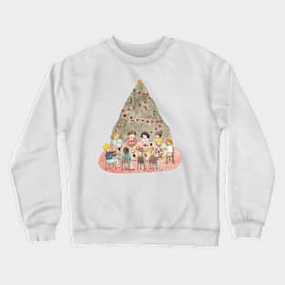 Christmas Greeting Card Crewneck Sweatshirt